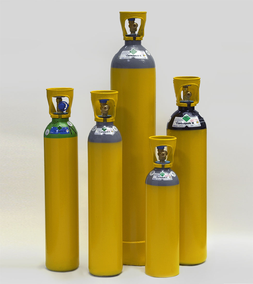 Remplissage de bouteilles de CO2